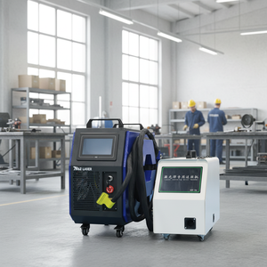 Soudeuse laser miniature 3-en-1 800W, portable, refroidie par <span class=keywords><strong>air</strong></span>, à fibre optique, pour métal, acier inoxydable et aluminium, état neuf - Product Image 3