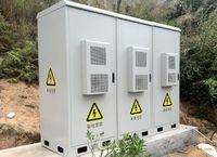 Armoire électrique OEM 1.2M 1.7M 2M Armoire télécom extérieure résistante aux intempéries IP65 Boîtiers extérieurs