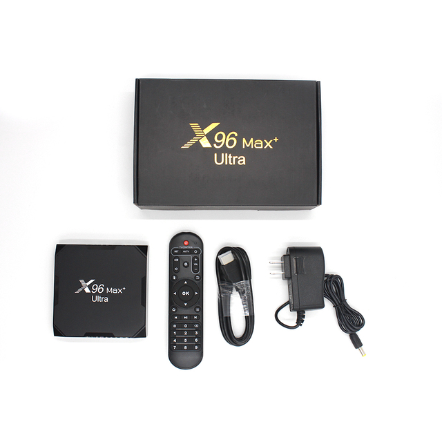 X96Max Plus Ultra Smart TV Box Android 11 Amlogic S905X4 4GB 64GB 8K AV1 BT Quad Core 8K Support 4GB 32GB Set Top Box 1-Year