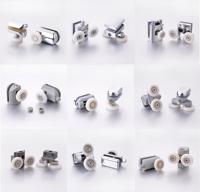 CE ISO Professionnel OEM 19-27mm Diamètre de la roue Pièce de porte Roue de roulement pour Application de porte Salle de douche Cabine Porte coulissante en verre