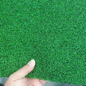 Calidad profesional tamaño personalizado 10mm 15mm putting green césped artificial fábrica de césped de golf artificial