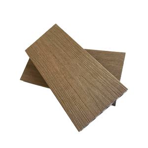 Cubierta de compuesto de madera maciza de nuevo diseño cubierta de suelo de parque de jardín exterior WPC cubierta exterior de coextrusión entrelazada - Product Image 3