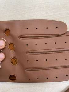 <span class=keywords><strong>Gants</strong></span> de conduite en cuir de chèvre, de mouton et de daim pour hommes et femmes, style rétro vintage, pour <span class=keywords><strong>moto</strong></span> et <span class=keywords><strong>hiver</strong></span>, mode - Product Image 2