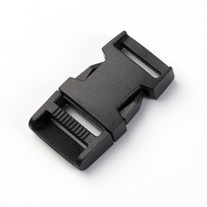 Hebillas de plástico de 15 mm de diámetro interior para correas de sujeción, color negro - Product Image 2