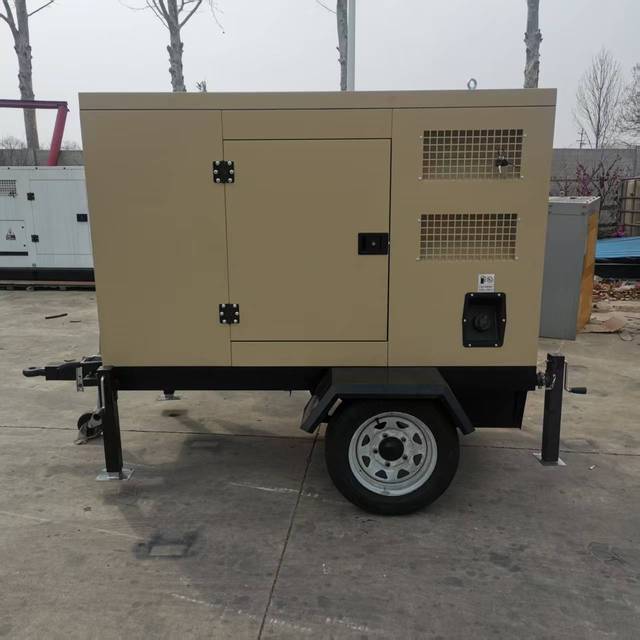 Industrial Diesel Generator 50Hz/60Hz for Silent Type 100Kva-500Kva Options ATS 1800 RPM 24V DC Electric Start