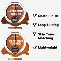 Crème Teintée pour Dentelle de Perruque – Fond de Teint Crème pour une Installation de Perruque Invisible – Teinte pour Dentelle