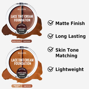 วิกผมลูกไม้สีครีมลูกไม้รองพื้นสำหรับการติดตั้งวิกผมแบบไร้รอยต่อ - Product Image 4