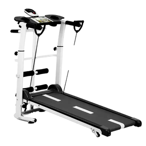 Nouveau design de tapis de course mécanique pliable portable avec inclinaison à <span class=keywords><strong>3</strong></span> niveaux, surveillance de la fréquence cardiaque, machine d'exercice d'intérieur pour usage familial - Product Image 1