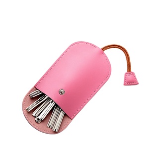 Porte-clés multifonction en nylon avec fermeture éclair, style extractible, mini organisateur de clés compact, grande capacité, étui pour clés de voiture - Product Image 3