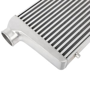 중립 유형 25 "x12" x2.5 "실버 알루미늄 터보차저 범용 인터쿨러 3 인치 입구 및 출구 - Product Image 2