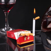 Pemantik Api Terbuka DEBANG Isi Ulang Pemantik Gas Bentuk Rokok Pemantik Api Roda Gerinda Pemantik Rokok Ukuran Mini Mudah Dibawa