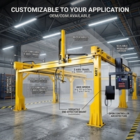 Manipulateur de portique flexible et personnalisé, robot à treillis pour opérations sans pilote sur lignes de production multi-variétés