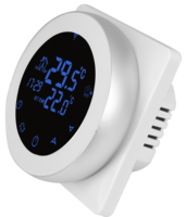 Thermostat de contrôle de température à écran tactile avec Wi-Fi intégré HY312WE-WIFI OEM pour chauffage au sol à eau avec plusieurs langues