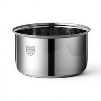 Revêtement intérieur pour cuiseur à riz en acier inoxydable 304, modèle HJ-XSD, universel, mini, 12L-5L, accessoire d'exportation d'usine