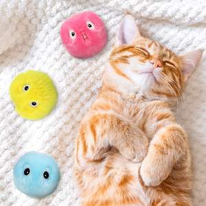 Juguete Clásico Eva para Mascotas, Sonido de Aves e Insectos, Pompones Divertidos con Catnip, Pelota Sonora para Gatos, Suministros para Mascotas - Product Image 2