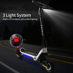 Scooter électrique pliable S9Plus EU Warehouse à double moteur 2000W 48V 18Ah 10 pouces, étanche, tout-terrain, 45 km/h, autonomie de 50 à 70 km - Product Image 6