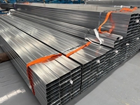 Tubo de Acero Cuadrado y Rectangular Galvanizado en Caliente ASTM RELIANCE, Tubo Cuadrado MS para Aplicaciones Estructurales
