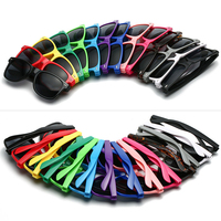 Lunettes de soleil personnalisées avec logo pour hommes et femmes, vente en gros, promotion classique, lunettes de créateur en plastique recyclé, mode, prix abordable, lunettes de soleil