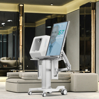 Analizador Facial 3D UV Profesional, Versión Computarizada, Espejo Inteligente con Cámara HD, IA, LED, Análisis Facial Automático, 15 Análisis de Piel