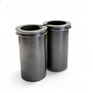 بوتقة كوارتز حرارية عالية النقاء من النوع الأيزوستاتي لصهر الذهب والفضة، بوتقة جرافيت عالية الجودة - Product Image 5