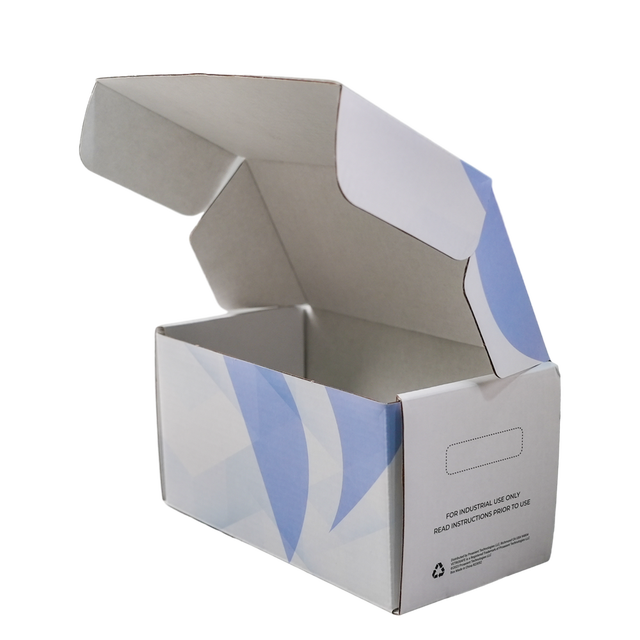 Sustainable Eco Recycled Cardboard Cloth Mailer Box Custom Sturdy Foldable Corrugated Shipping Box for Fashion Garment Packaging