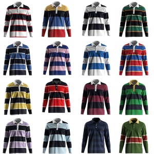 Polo de rugby professionnel confortable, matière respirante, coutures renforcées, parfait pour le sport et les loisirs - Product Image 6