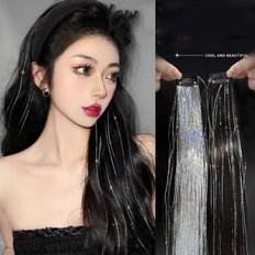 Extensión de cabello con holograma secreto Twinkle Pix Balleage para Ombre Part Wet Hair Bridge - Product Image 1