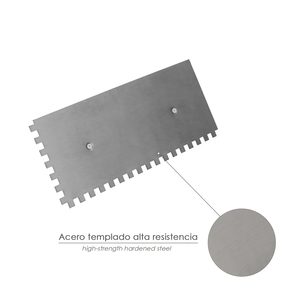 Pettine professionale con manico in polipropilene 280x120 mm. Denti 10 x 10 mm. - Product Image 4