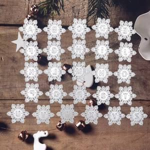 Découpes en métal <span class=keywords><strong>de</strong></span> <span class=keywords><strong>flocon</strong></span> <span class=keywords><strong>de</strong></span> <span class=keywords><strong>neige</strong></span> pour la fabrication <span class=keywords><strong>de</strong></span> cartes, <span class=keywords><strong>pochoir</strong></span> d'artisanat <span class=keywords><strong>de</strong></span> scrapbooking fait à la main, matrices <span class=keywords><strong>de</strong></span> découpe d'alphabet pour la fabrication d'album photo - Product Image 3