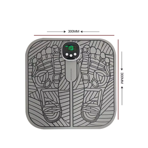 Alas pijat kaki USB portabel, desain lipat dengan teknologi EMS, perangkat sirkulasi kaki - Product Image 6