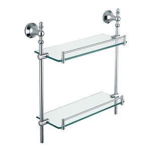 מדף זכוכית עם מעקה מגן - Product Image 1