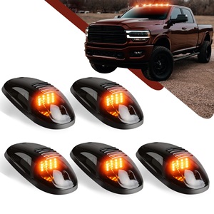 Feux de cabine de camion Amber sans perçage, étanches, ultra-lumineux, à LED, pour camions, voitures, SUV, lumière LED universelle pour toit de camion - Product Image 1