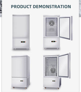 <span class=keywords><strong>Congelador</strong></span> de congelación rápida comercial de acero inoxidable con ventilación por bandejas para cocina y restaurante - Product Image 6