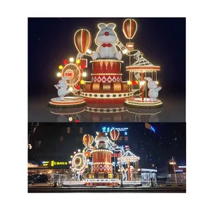 Customized Themed New Year Design Retail Store Display Counter Furniture For Store Display Cabinet