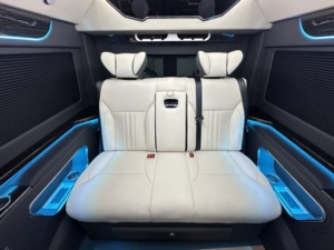ชุดแปลงภายใน<span class=keywords><strong>รถ</strong></span>ยนต์ครบชุดสำหรับ Toyota Hiace พร้อมตู้เก็บของ ทีวีติดผนัง <span class=keywords><strong>เบาะ</strong></span>นวด หลังคา Meteor Starlight - Product Image 6