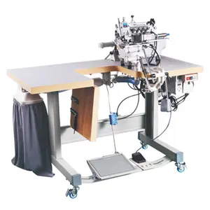 QS-5100D-EXT-CL High speed automatic cylinder bed collar differential feed industrial overlock industrial sewing machine