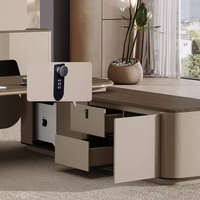 Mobili commerciali di lusso di alta qualità Design moderno Executive scrivania da ufficio Set Working Manager Ceo ufficio ufficio tavolo di lavoro