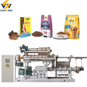 Machine extrudeuse industrielle entièrement automatique en acier inoxydable pour aliments pour animaux de compagnie (chats et chiens) – Composants essentiels du moteur haute capacité - Product Image 1