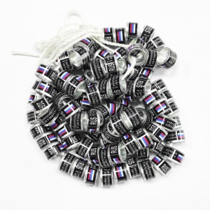 Hoge Fly Duivenringen 9Mm Binnendiameter Vogel Voet Ringen Met Land Voet Bands Voor Postduif Liefhebbers - Product Image 1