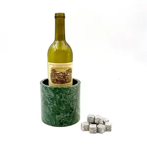 Nanwei Stone Custom Cooler Bucket Marble Wine Bottle Display Chiller