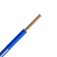 Cable Eléctrico de Cobre THHN THWN-2 450V con Aislamiento de PVC y Cubierta de Nylon, Calibres 16 AWG, 14 AWG y 12 AWG, el Más Vendido