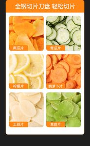 Macchina Elettrica da 250W per Tritare, Affettare e <span class=keywords><strong>Tagliare</strong></span> a Cubetti Frutta e Verdura come Patate, Cipolle e <span class=keywords><strong>Carote</strong></span> - Product Image 5