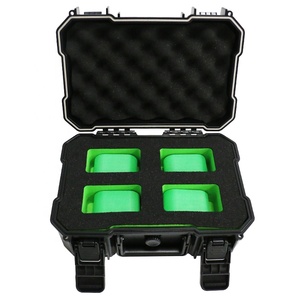 4 khe cắm nhựa không thấm nước mang hộp đồng hồ cứng với bọt màu để hiển thị - Product Image 4