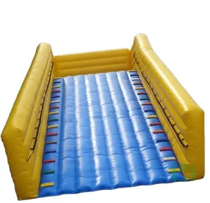 Commercial Blue inflatable ramp for zorb ball adult sport inflatable interactive game for-adult & kids in HOT SALE