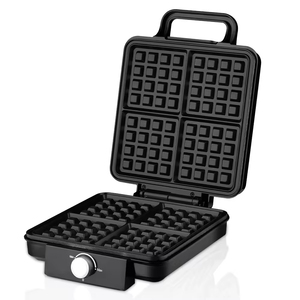 Household Stainless Steel <b>Breakfast</b> 4 Slice Non Stick Bread Toaster Sandwich <b>Maker</b> Panini Waffle <b>Maker</b> - Product Image 2