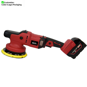 <span class=keywords><strong>Polisseuse</strong></span> sans fil portable 20V à double action avec roue de 6 pouces et puissance de 600-800W pour machine à polir les voitures - Product Image 1