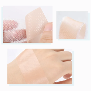 Patch en gel de silicone couleur chair, pansement médical pour traitement des cicatrices, emballage individuel jetable, patch en silicone pour cicatrices, pâte cicatrisante - Product Image 3