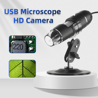 Microscopio Digital Dearsee 3 en 1 USB para Reparación de Móviles Android Tipo-C 50x a 1600x