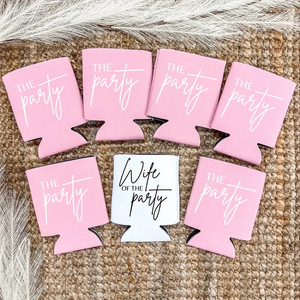 Wedding Neoprene tay áo "vợ của Đảng" cup Sleeve Set Có thể mát hơn - Product Image 5