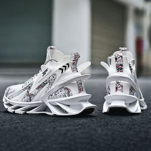 Sneakers de luxe pour hommes, décontractées, respirantes, augmentant la taille, chaussures de course tendance - Product Image 3